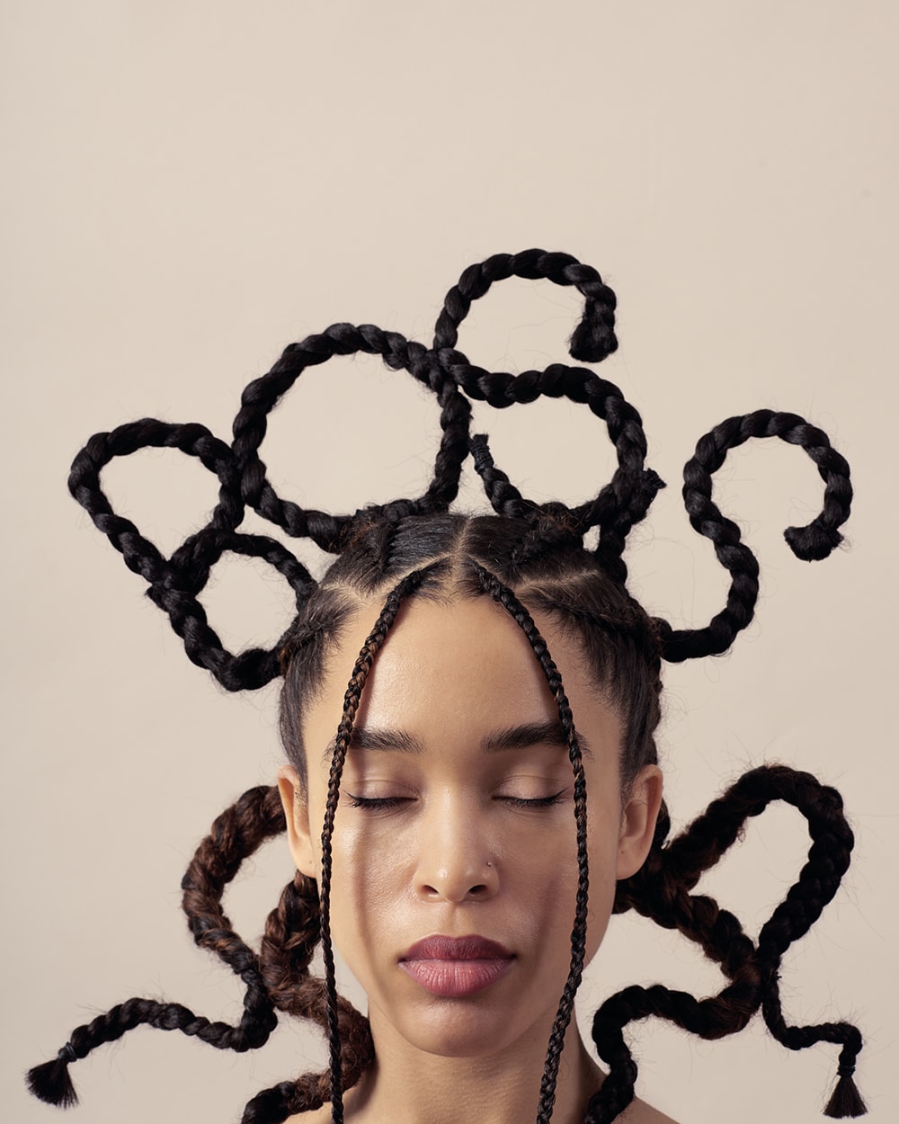Keash Braids founder Taiba Akhuetie on hair gems